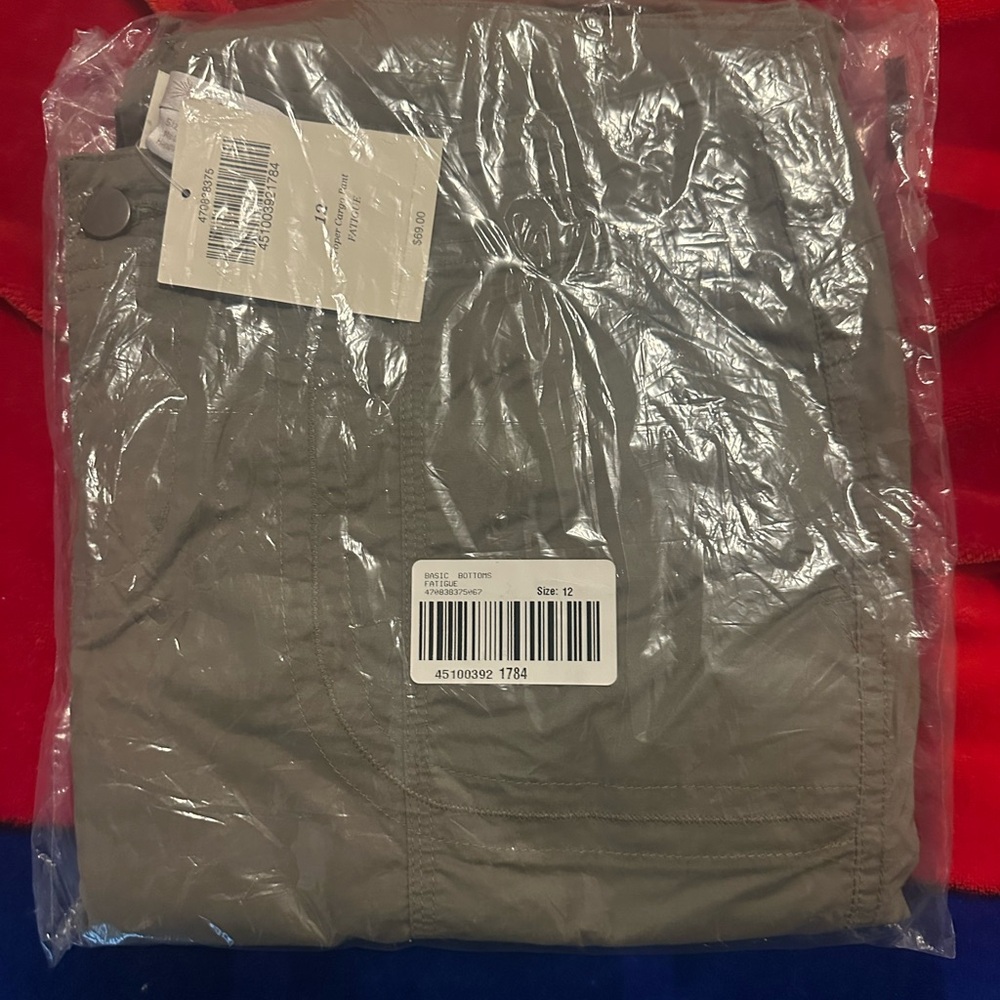 Unwrapped Women’s Gray Cargo Pants
